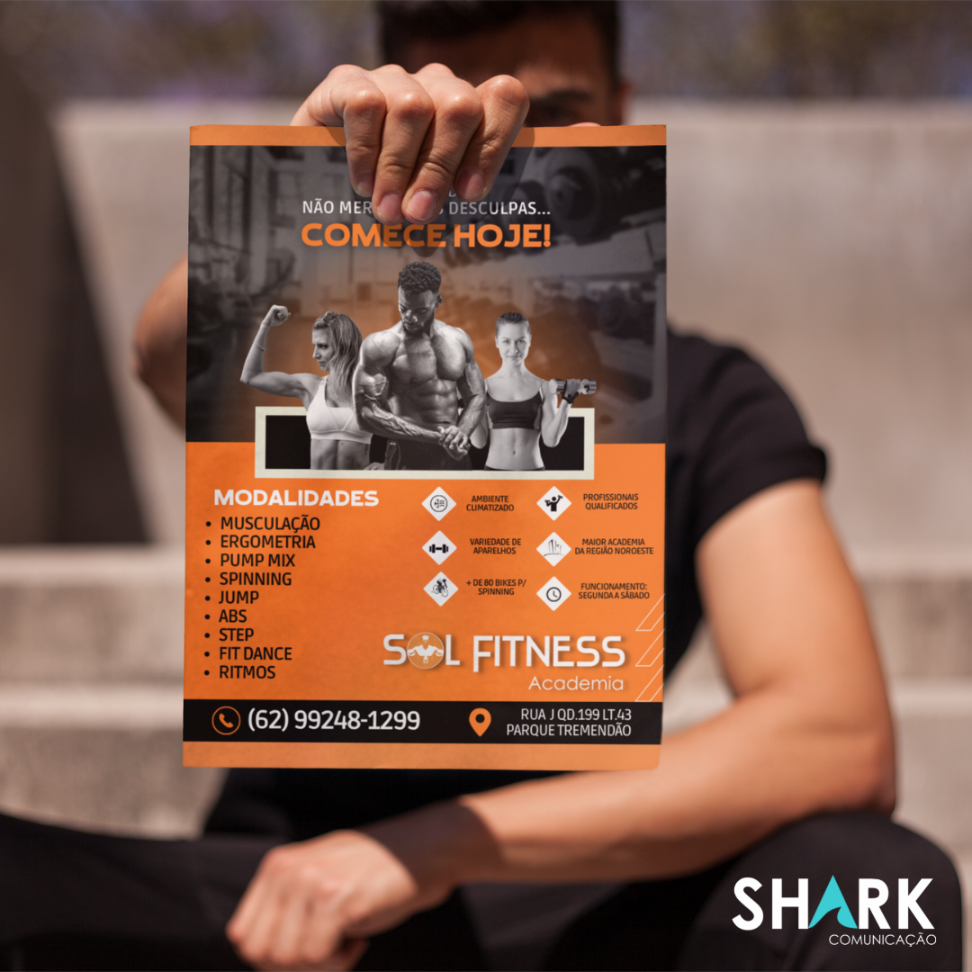 Sol Fitness — Flyer / Panfleto