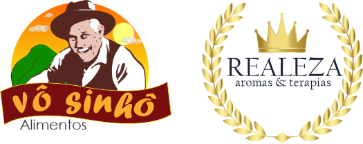 Logo Vô Sinhô / Realeza Aromas